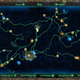 A map of Hyrule showing the overall pathway for a minimalist run of the Legend of Zelda Breath of the Wild